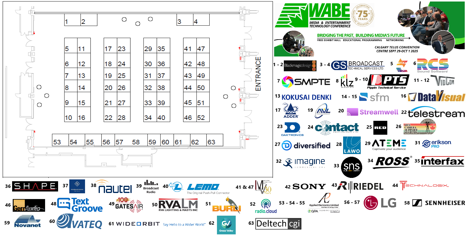 Exhibit Hall Layout
